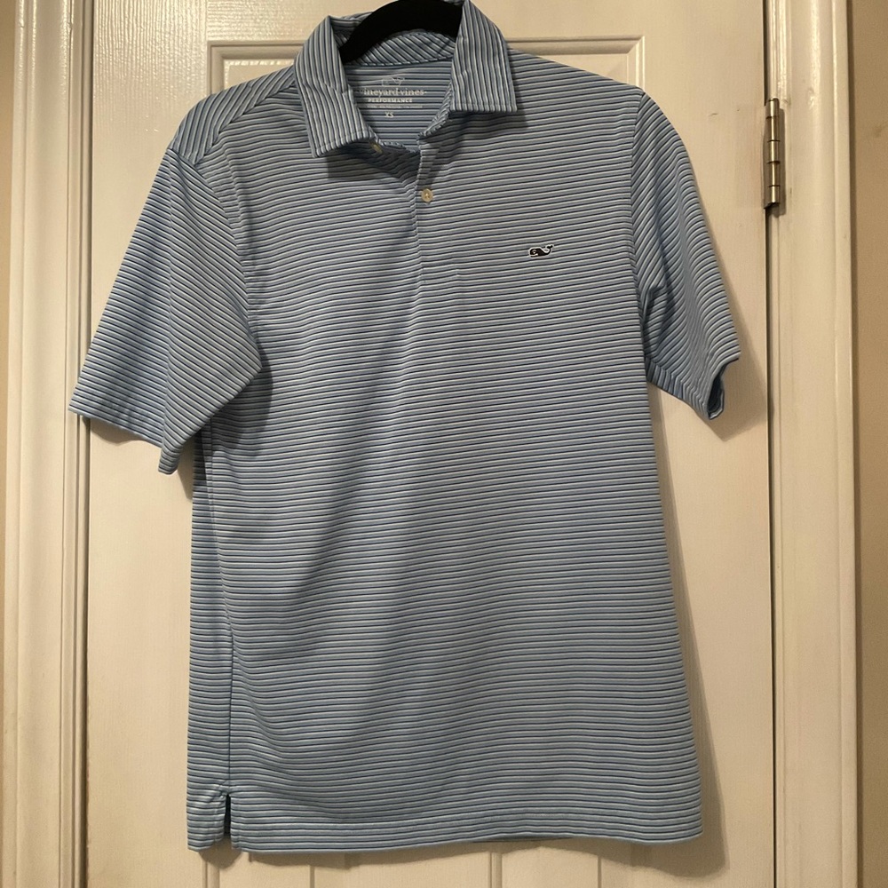 Vineyard Vines Short Sleeve Blue Polo Men Size XS